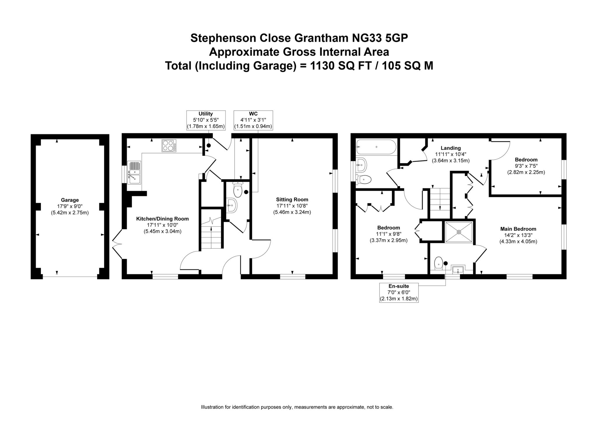 Stephenson Close, Colsterworth, Grantham floorplan