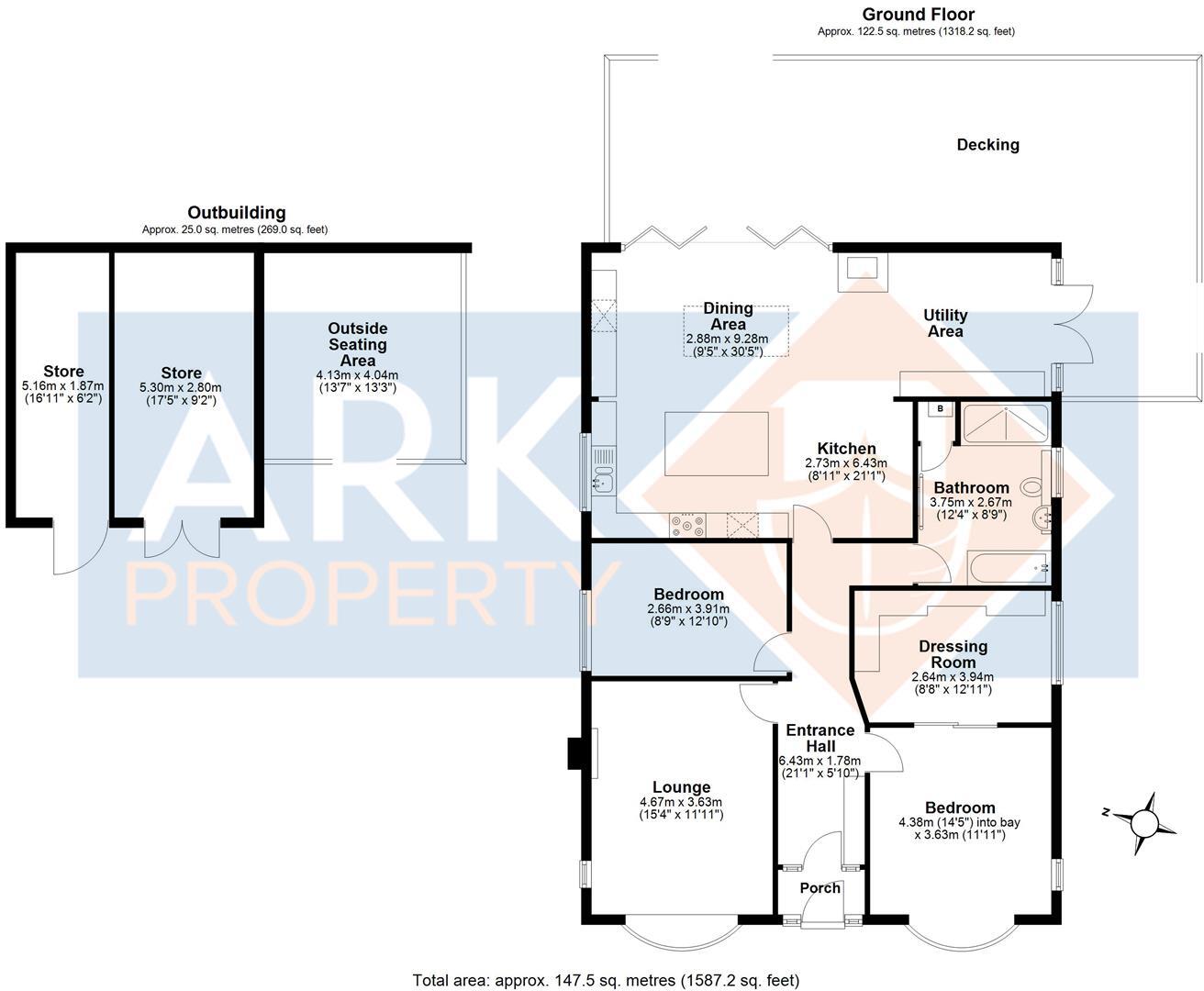 Spalding Common, Spalding floorplan
