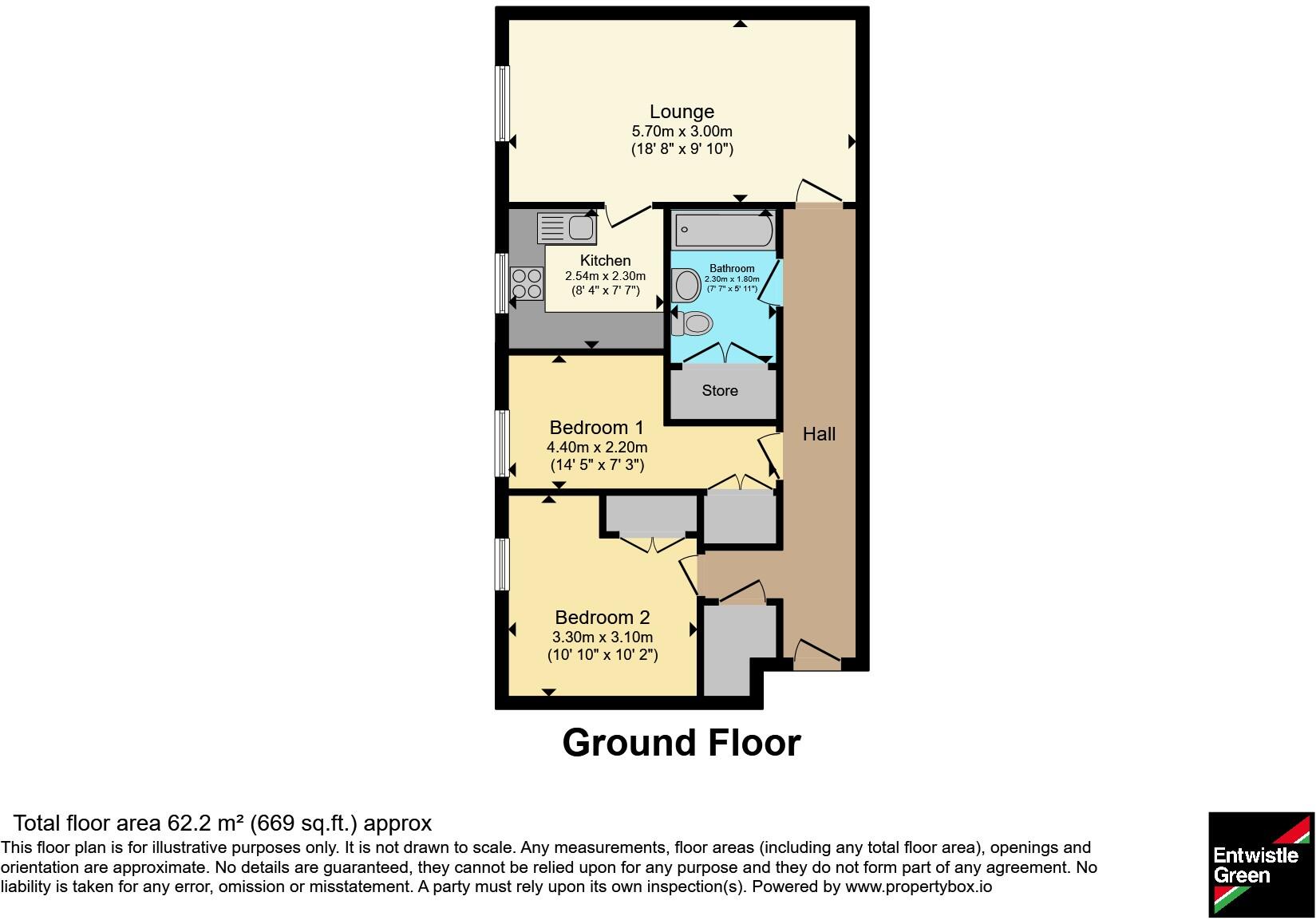 Manchester Road, Bury, Greater Manchester, BL9 floorplan