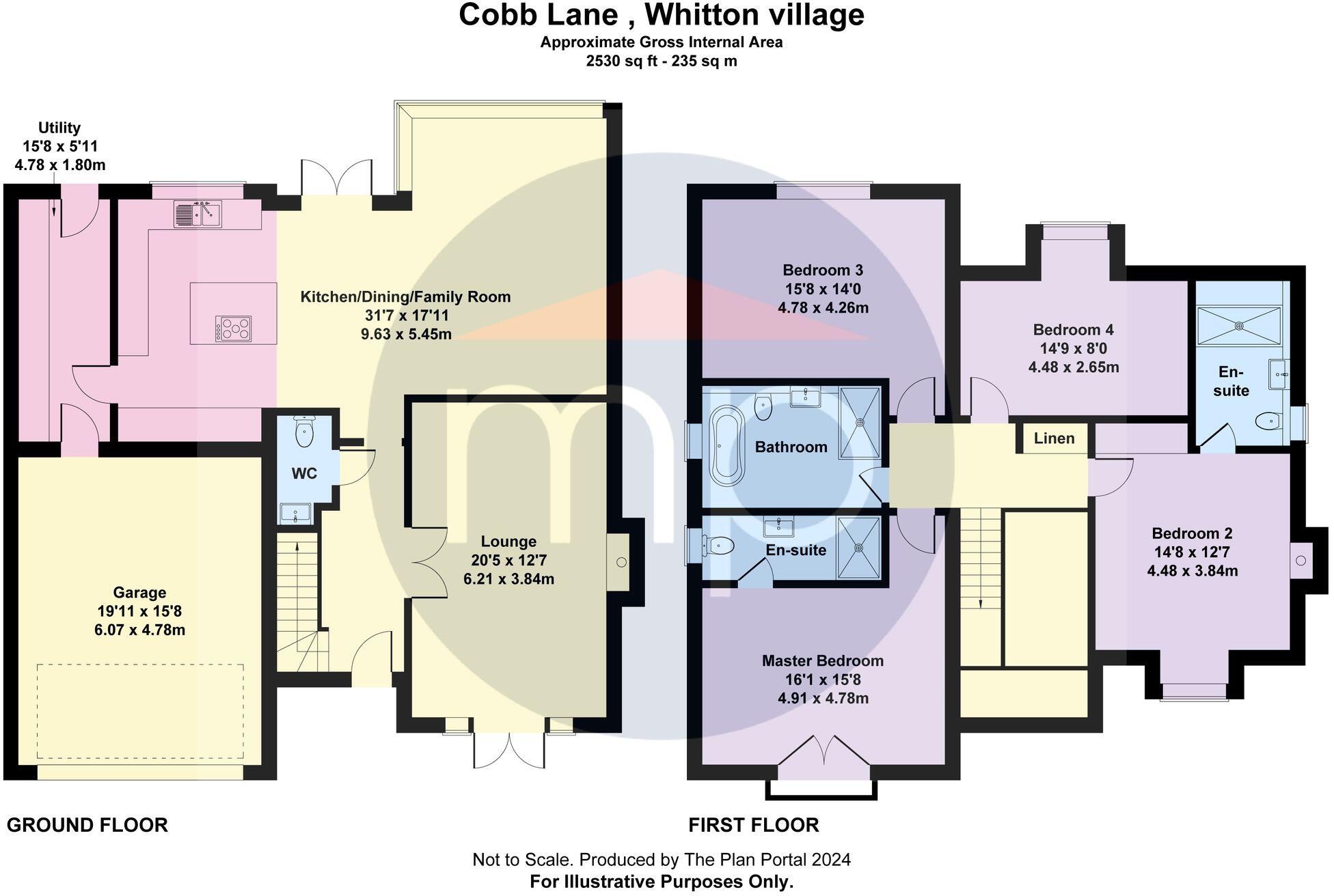 Cobb Lane, Whitton Village, TS21 floorplan