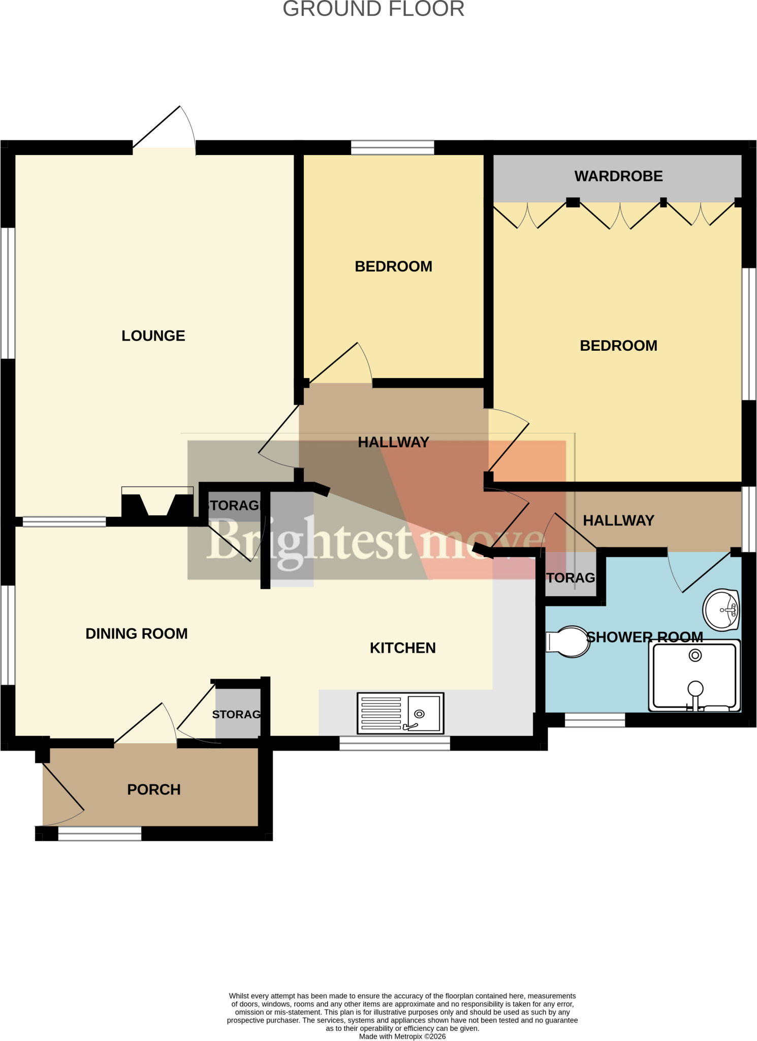 Hutton Park , Weston-super-Mare floorplan