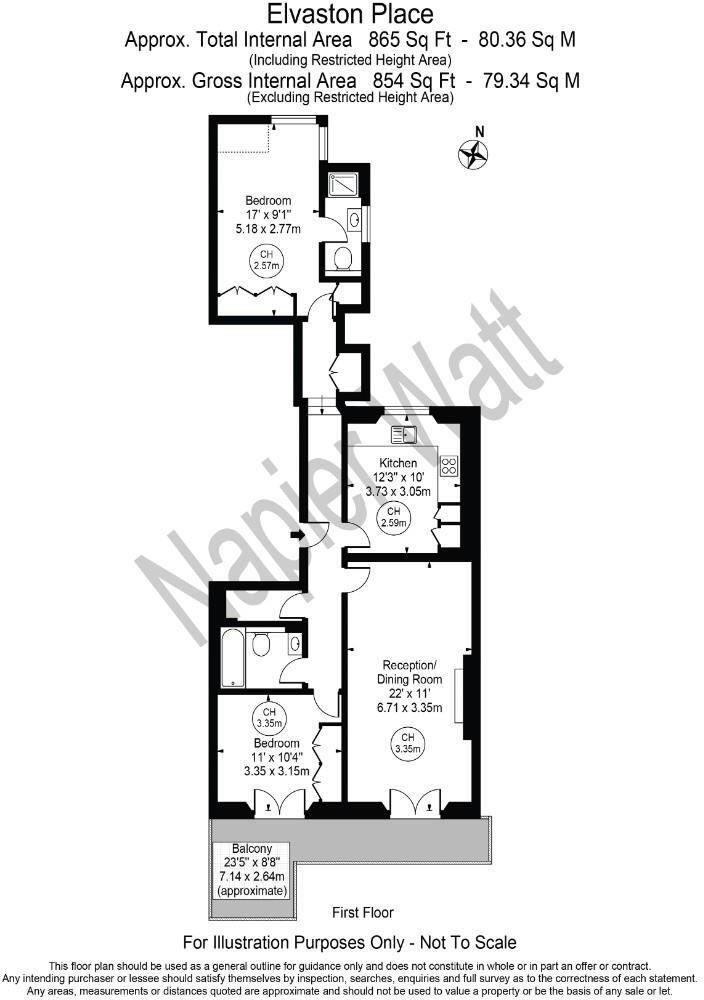 Elvaston Place, London floorplan