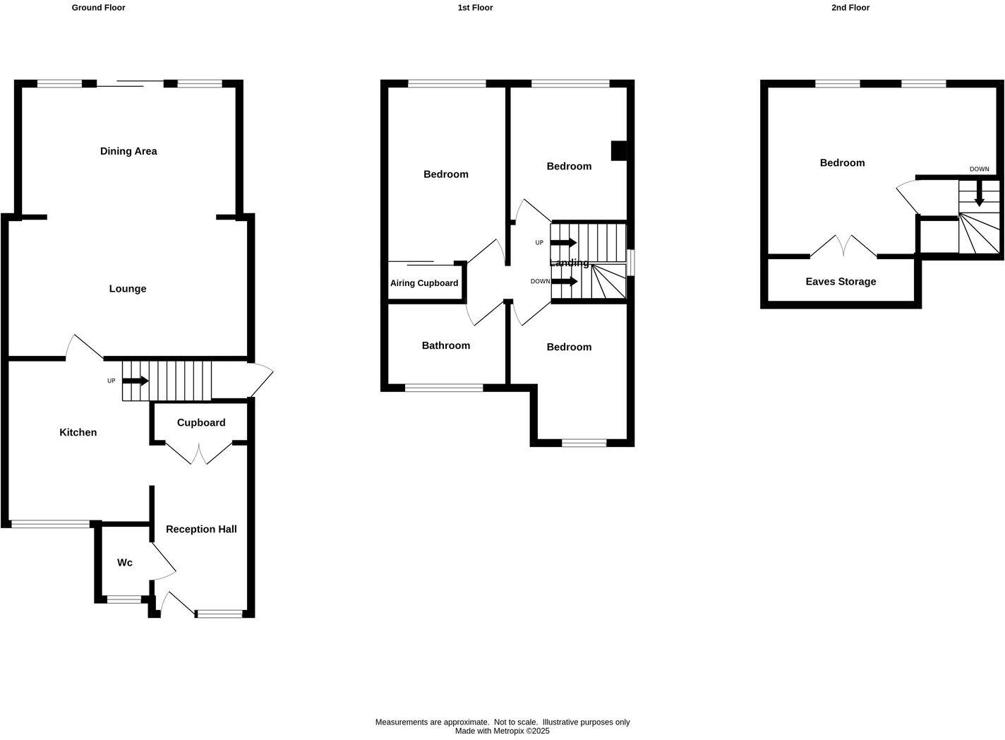 KINGSWINFORD, Avondale Close floorplan