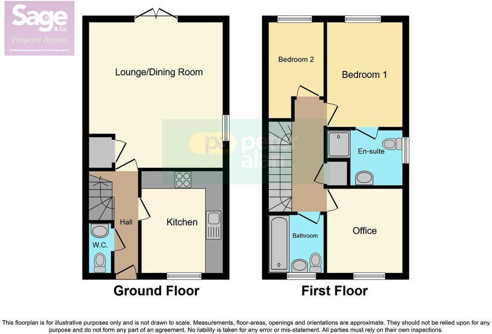 High Trees, Risca floorplan