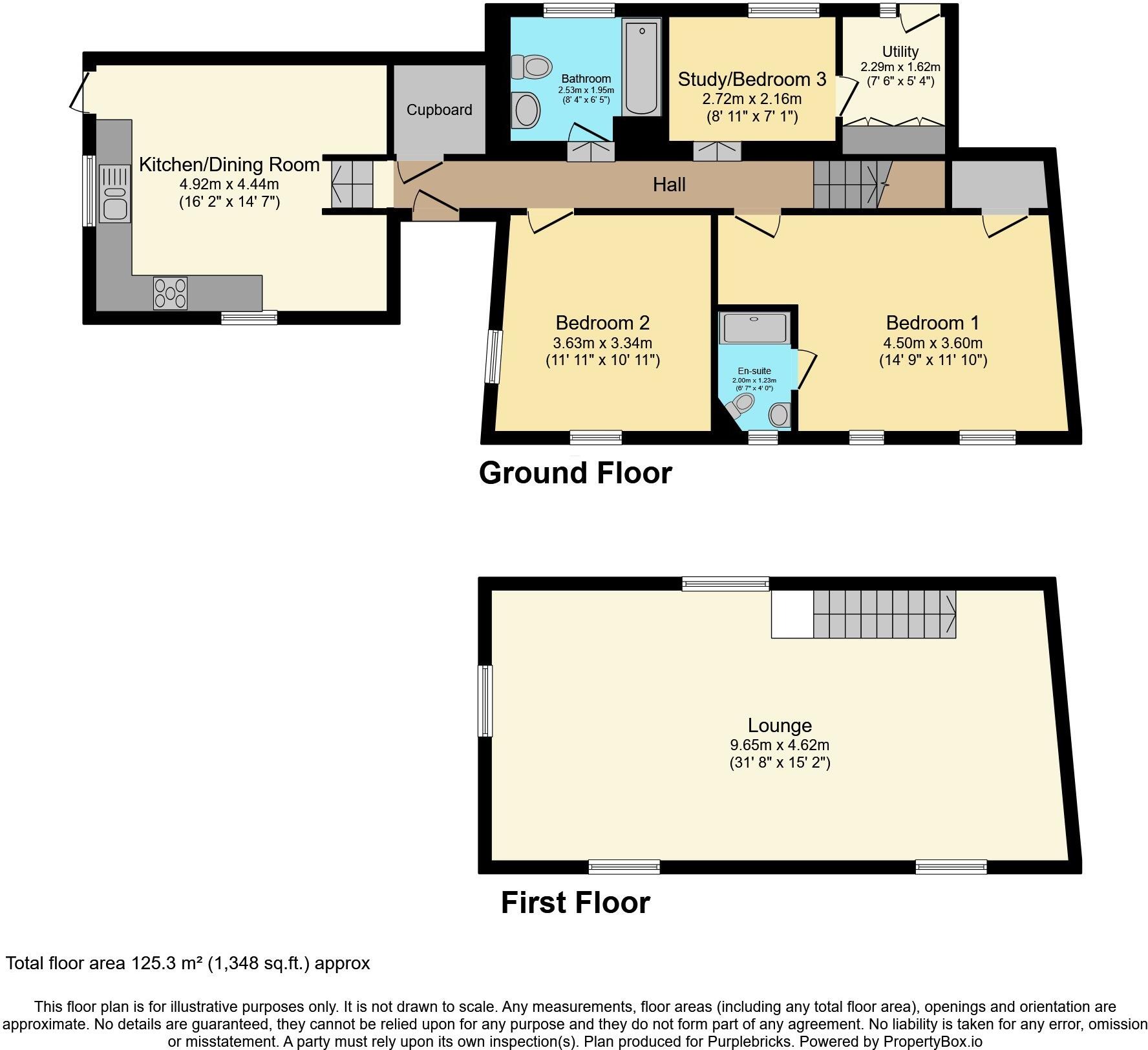 Horseshoe Lane, Chadlington, Chipping Norton, OX7 floorplan