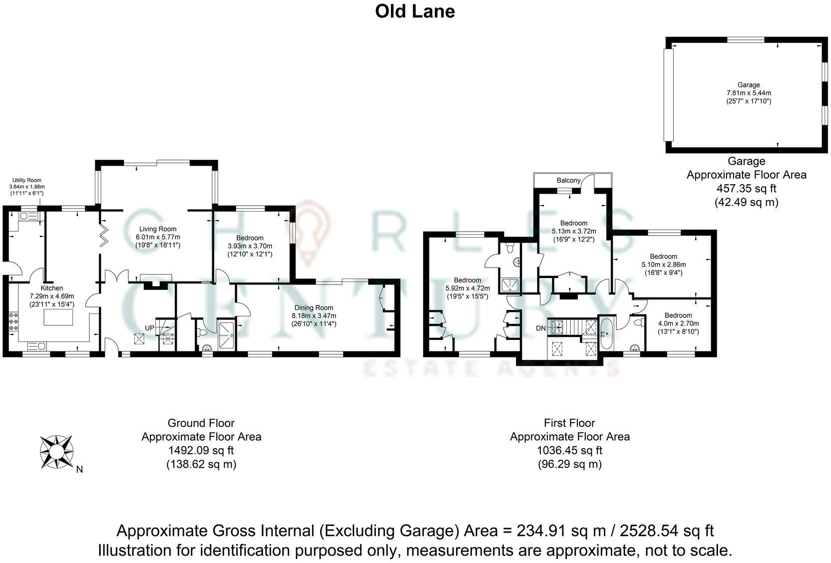 Old Lane, St. Johns, TN6 floorplan