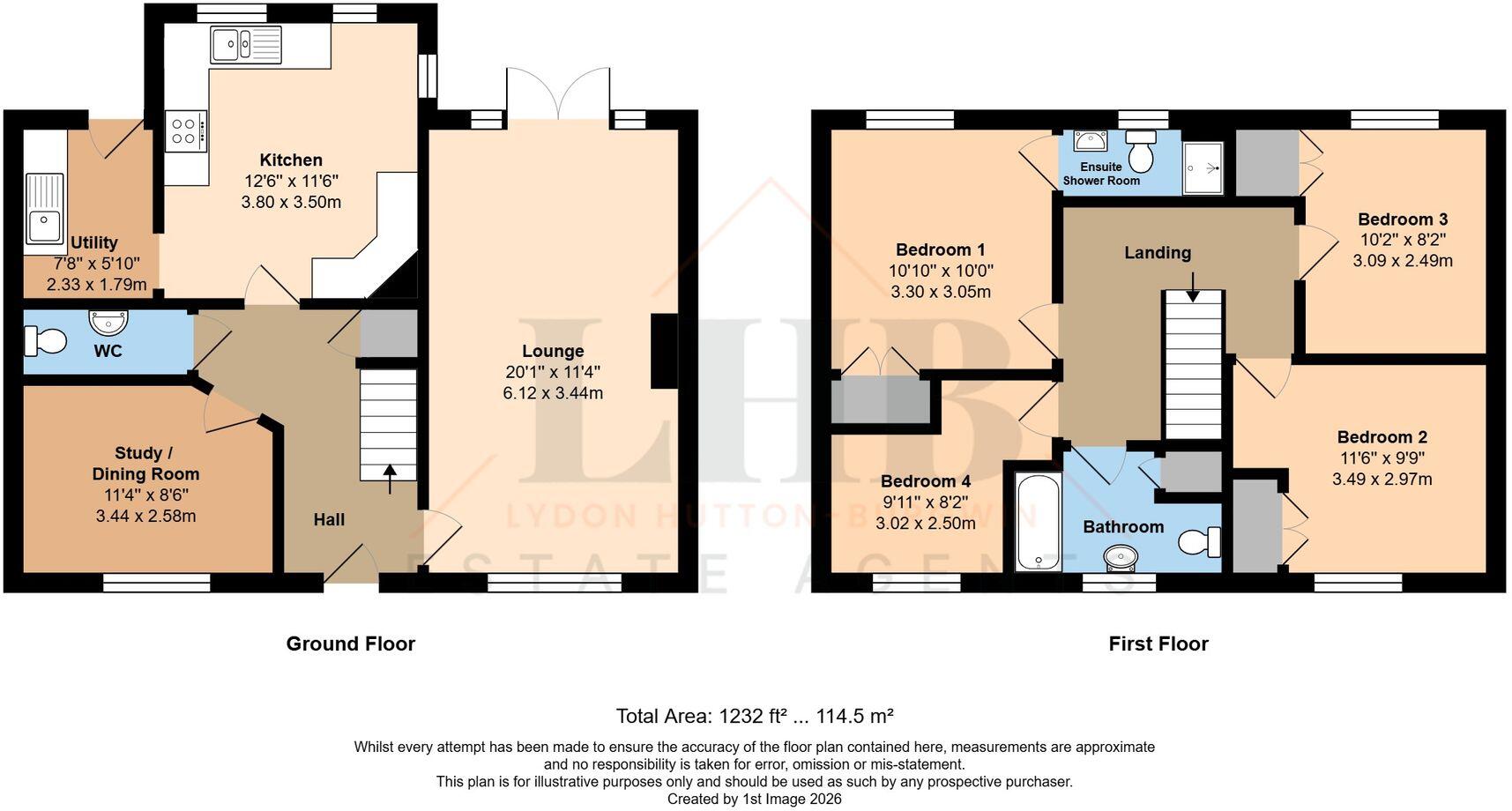 Nursery Road, Angmering, BN16 floorplan