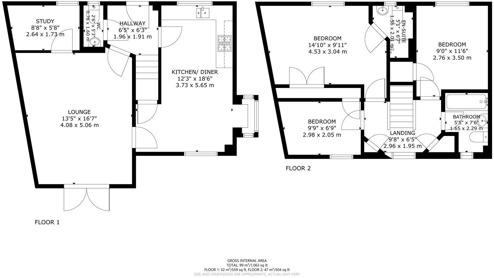 Riggers Way, Hailsham floorplan