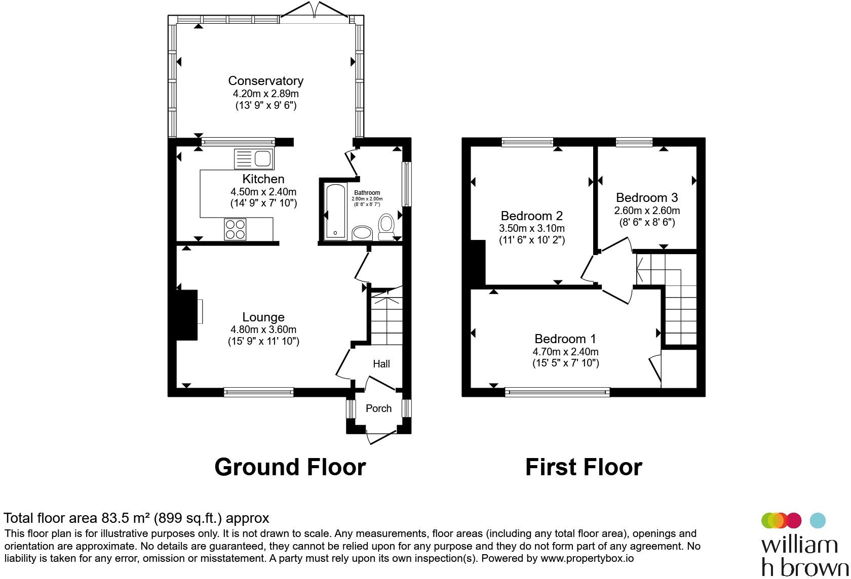 High Road, Broxbourne floorplan