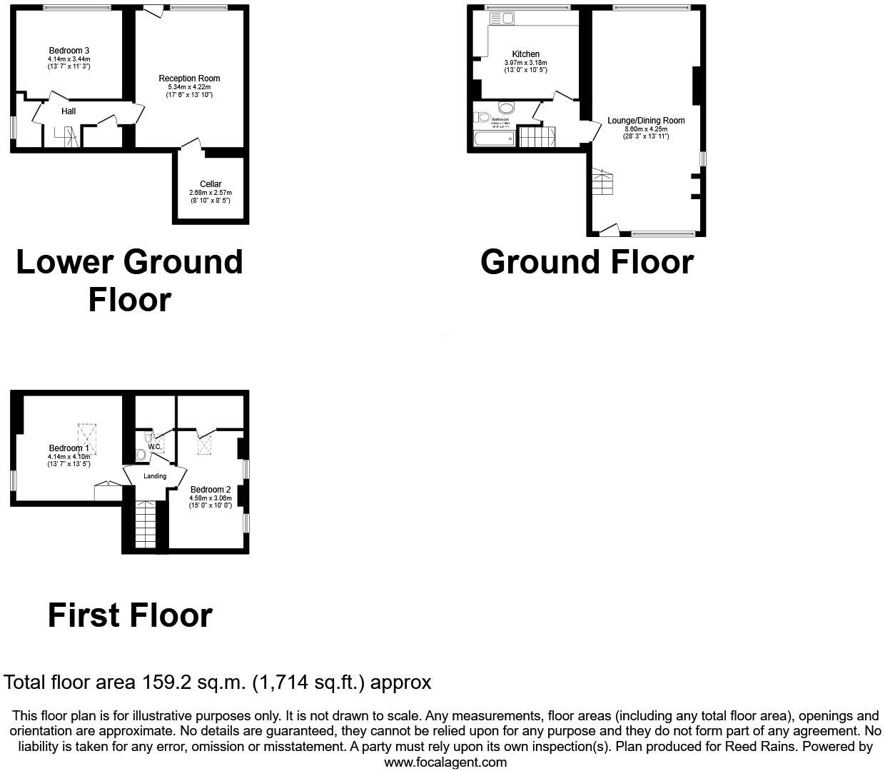 Black Hill Cottages, Pecket Well, Hebden Bridge, HX7 floorplan