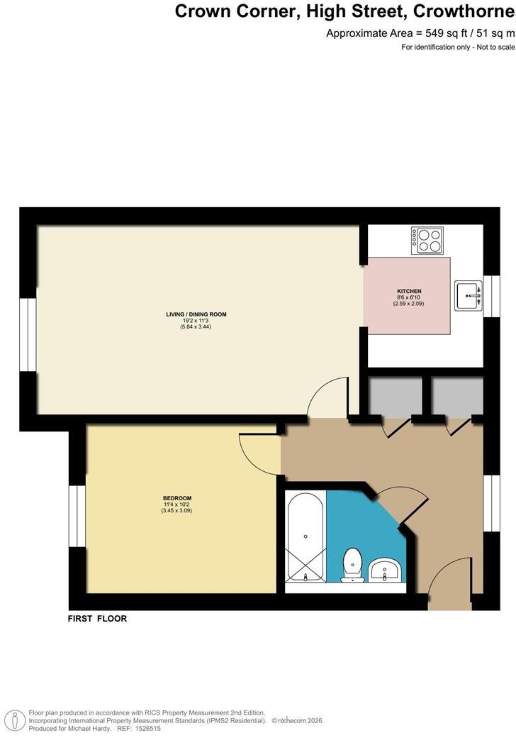 Crown Corner, High Street, Crowthorne, Berkshire, RG45 7AD floorplan