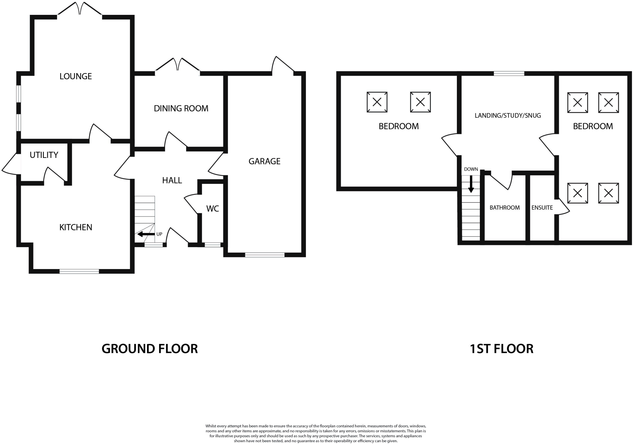 Maisie Gardens, Upper Caldecote, Biggleswade floorplan