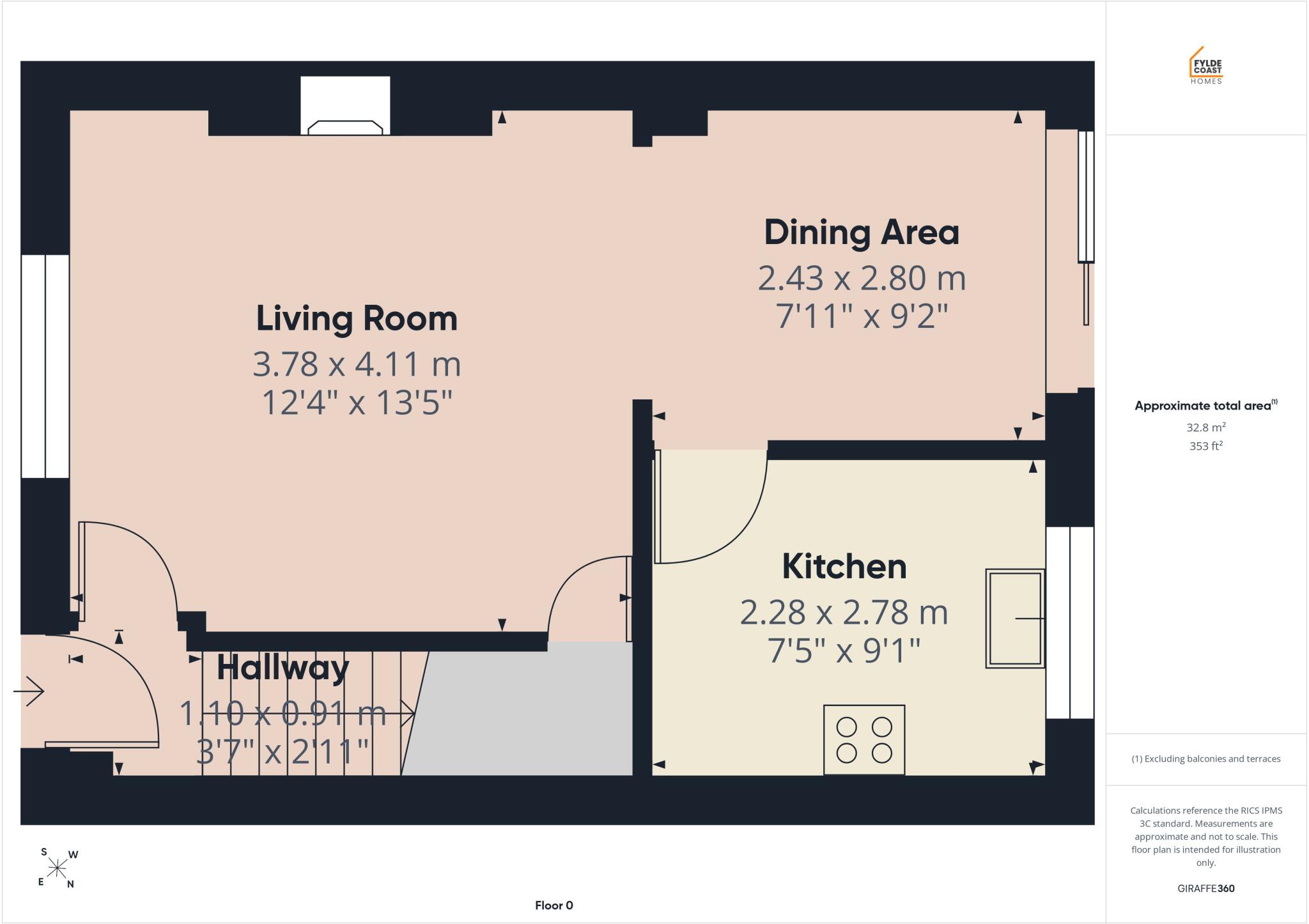 Greenfinch Court , Blackpool floorplan
