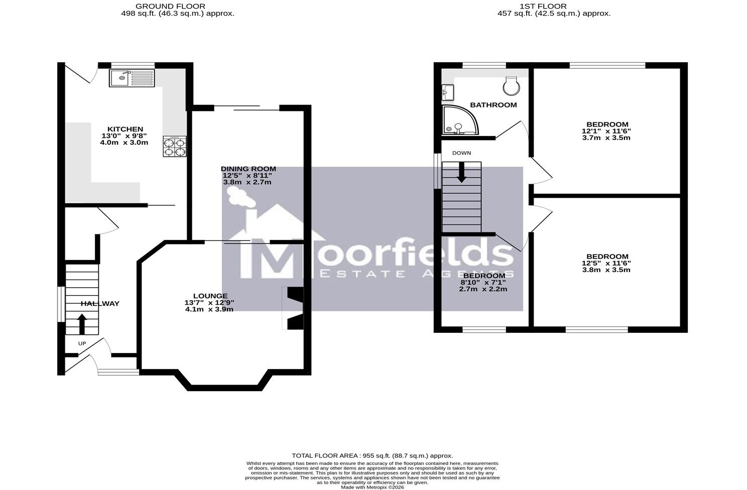 Deans Drive, BS5 floorplan
