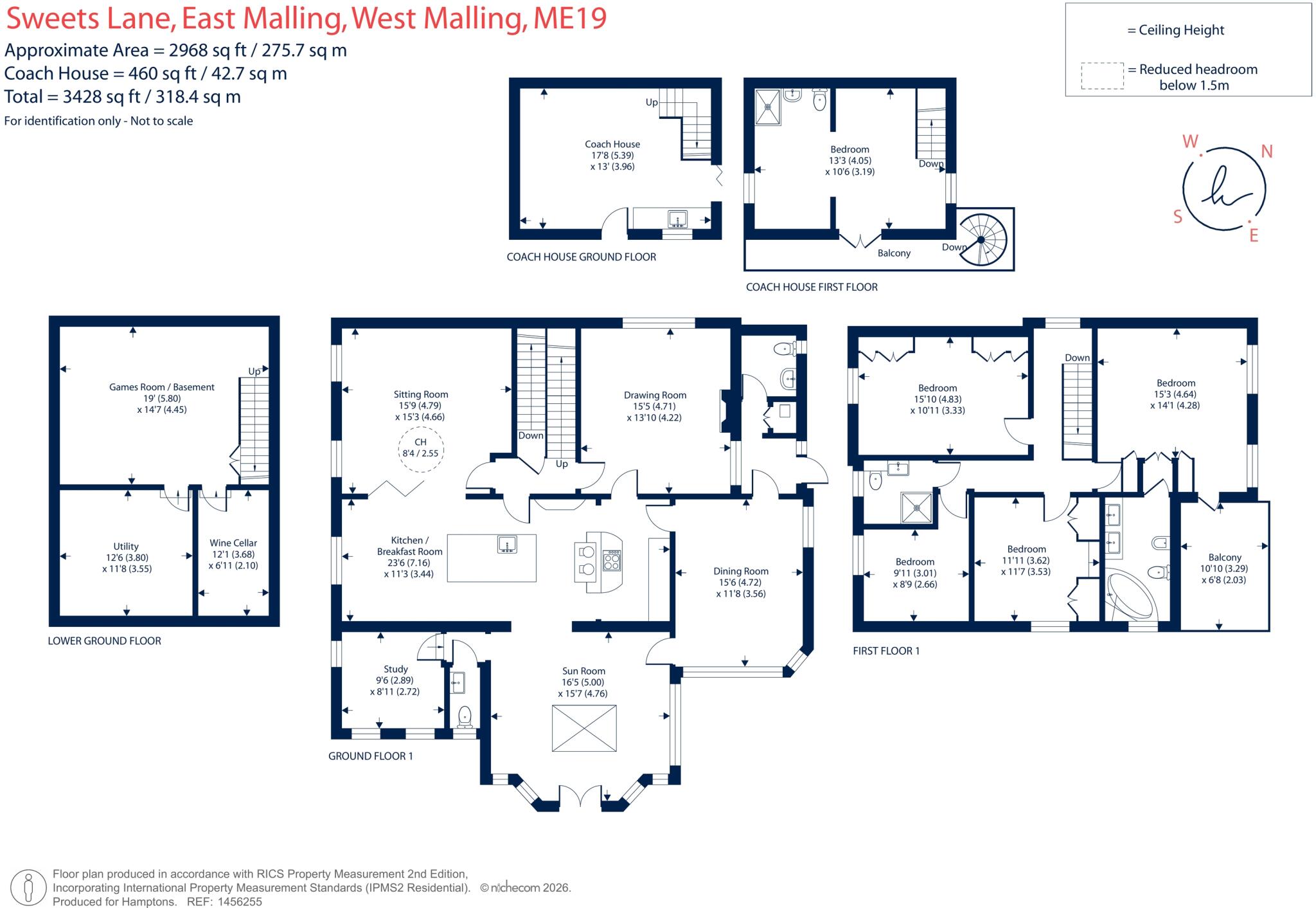 Sweets Lane, West Malling, ME19 floorplan