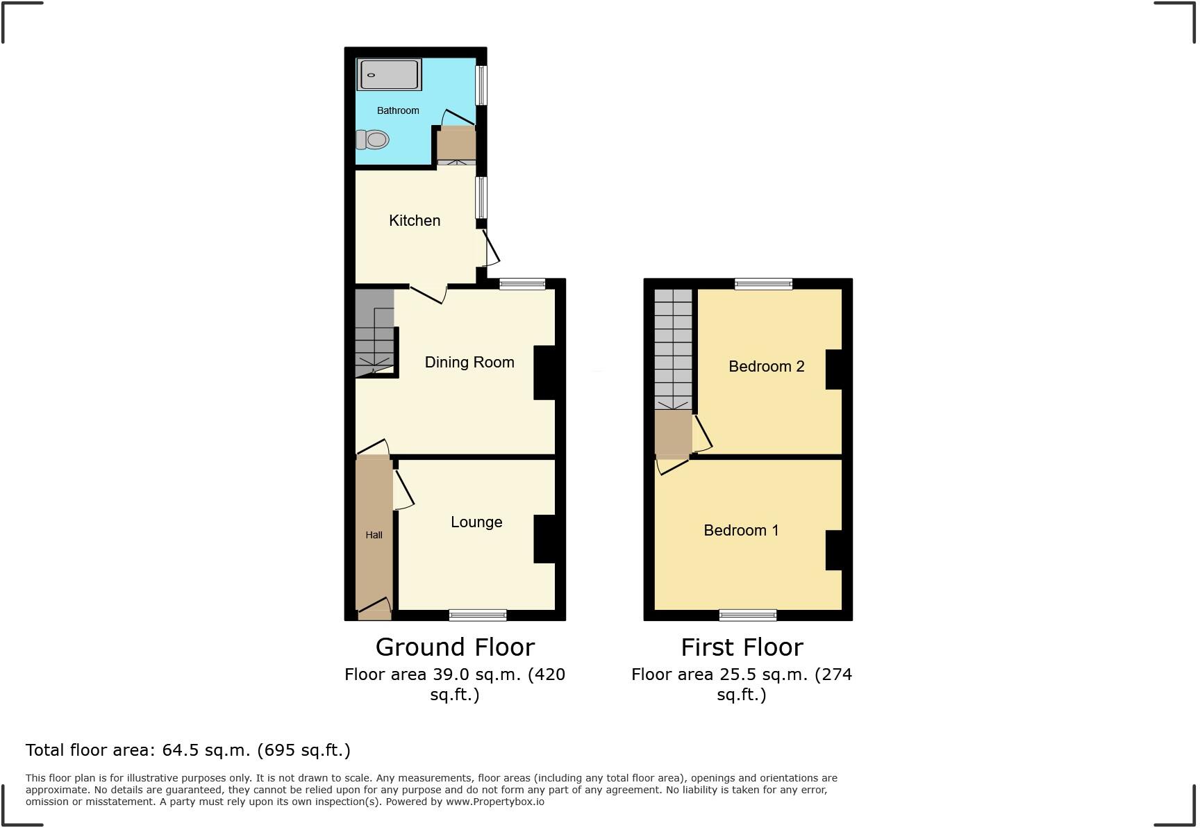 Queen Street, Blaenavon, Pontypool floorplan