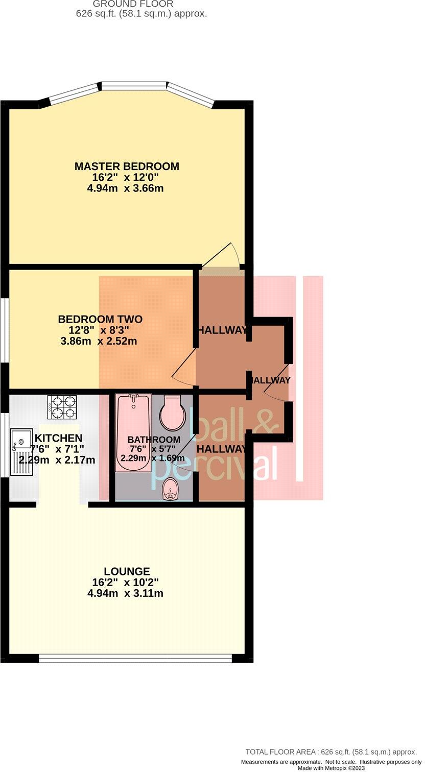Park Avenue, Southport, Merseyside, PR9 floorplan