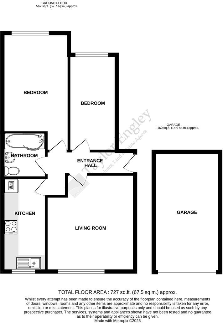 Albert Road, Polegate floorplan