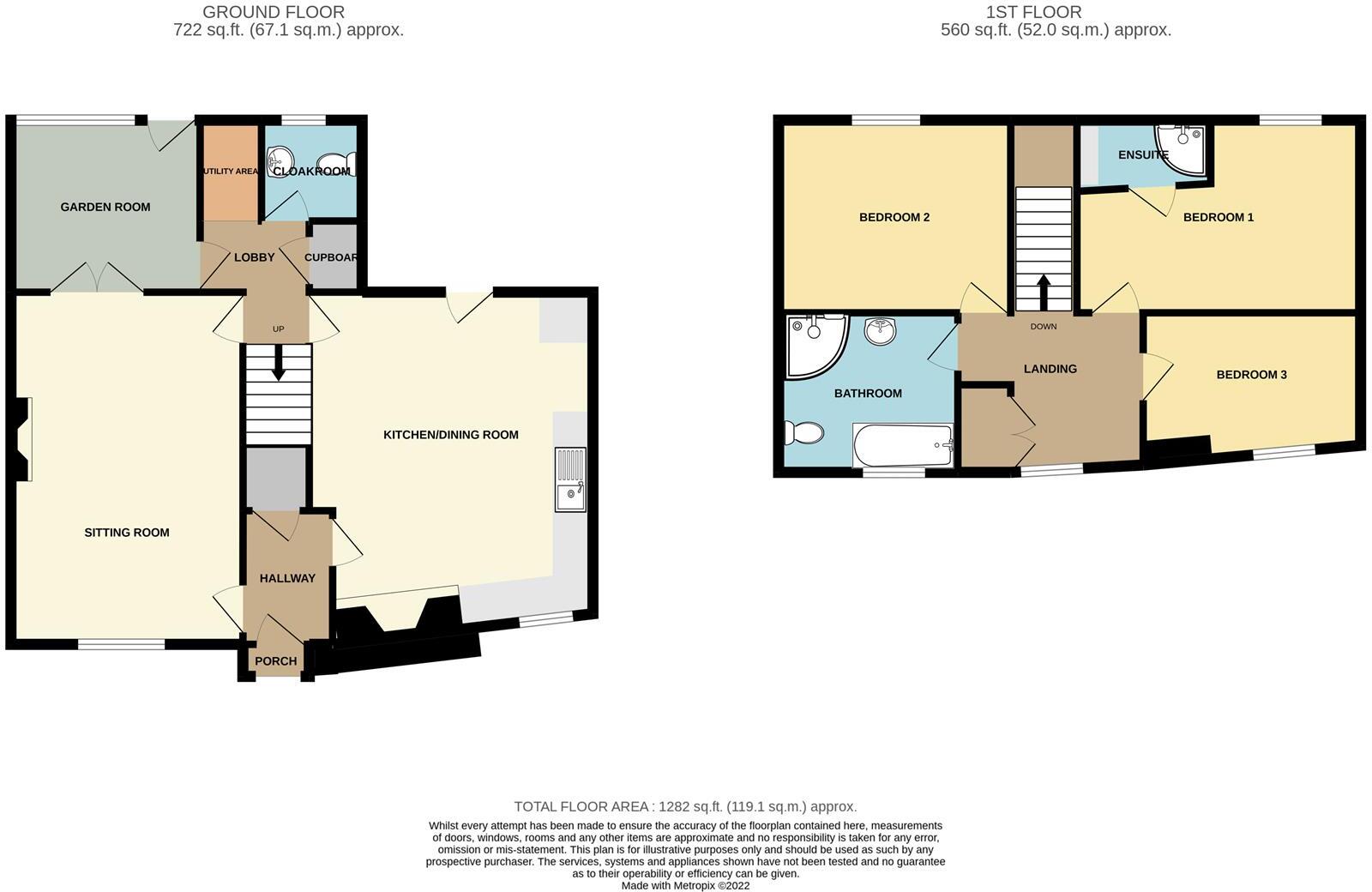 Tucked Away In Croyde floorplan