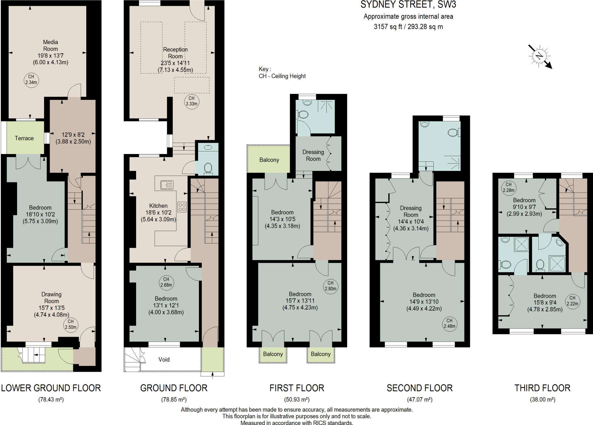 Sydney Street, London, SW3 floorplan