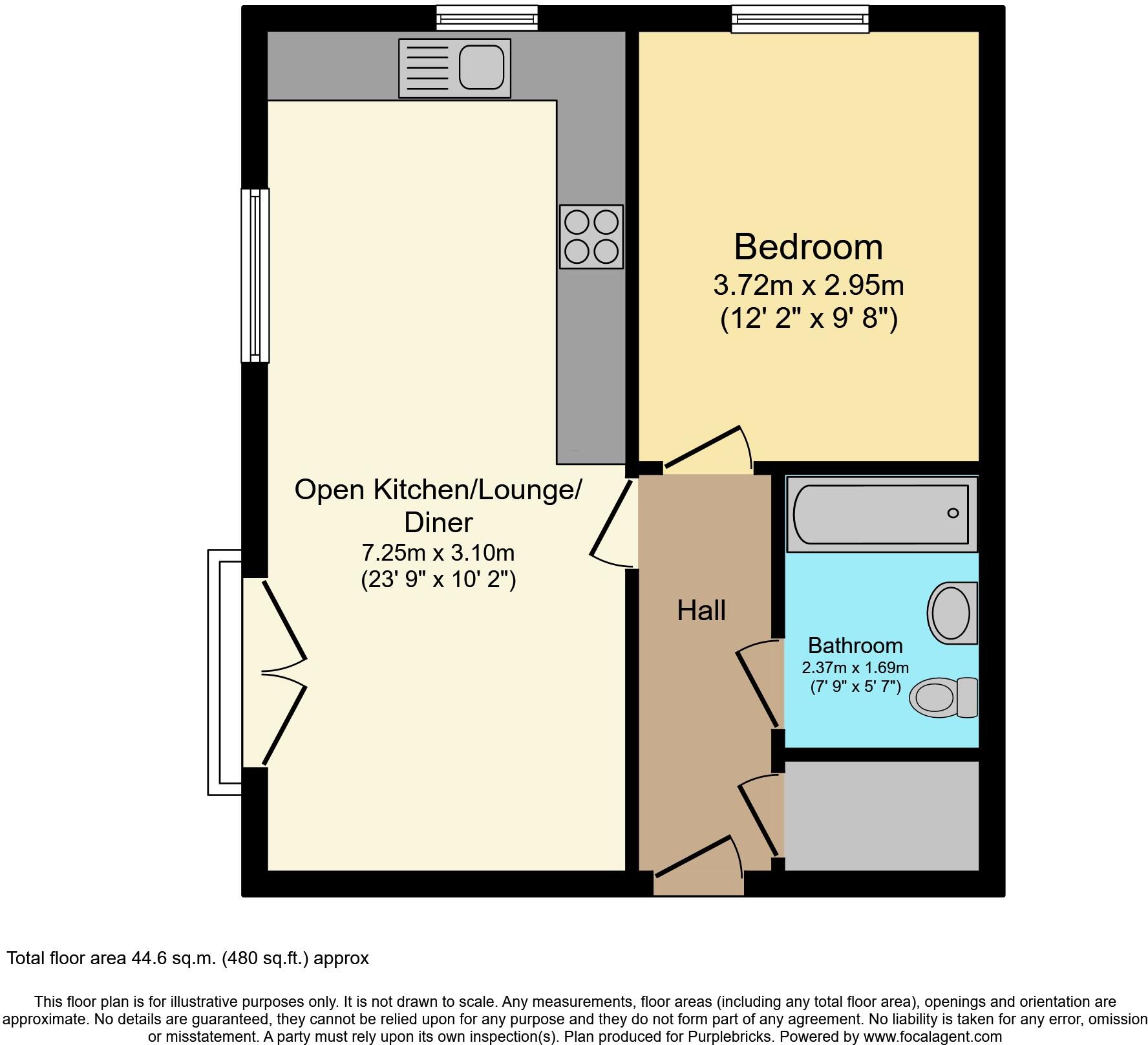 Robins Corner, Evesham, WR11 floorplan
