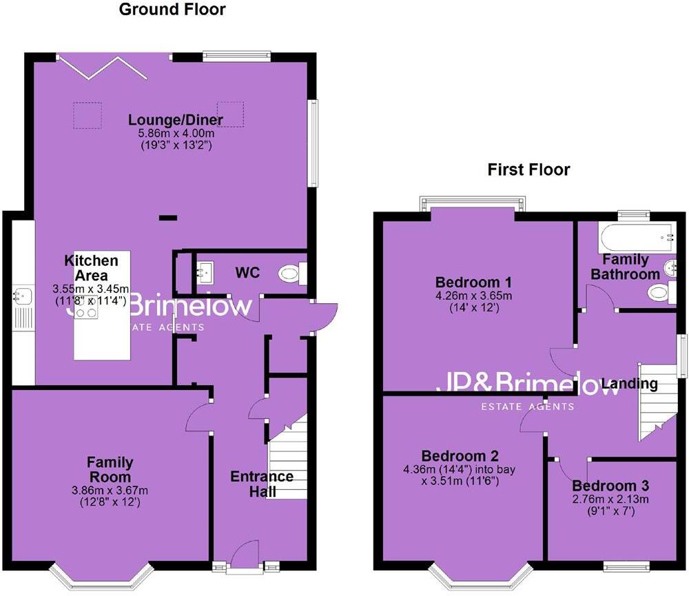Newport Road, Chorlton floorplan
