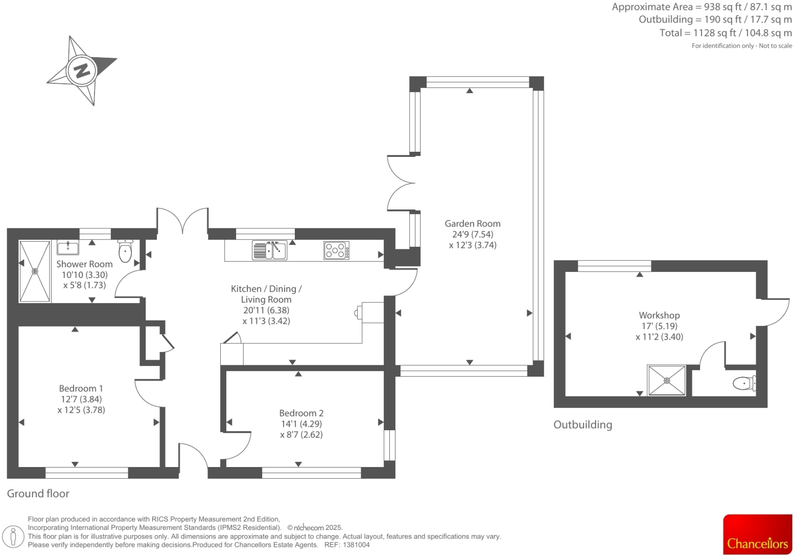 Presteigne, Powys, LD8 floorplan