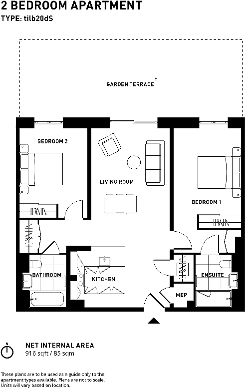 Tillermans Court, Greenford Quay floorplan