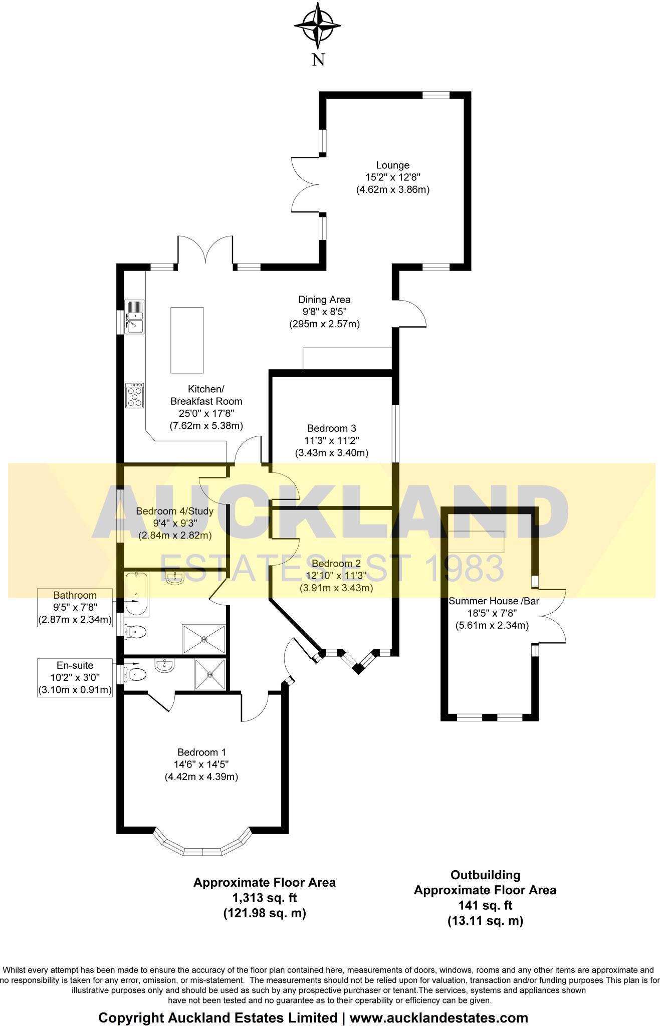 Elmroyd Avenue, Potters Bar floorplan