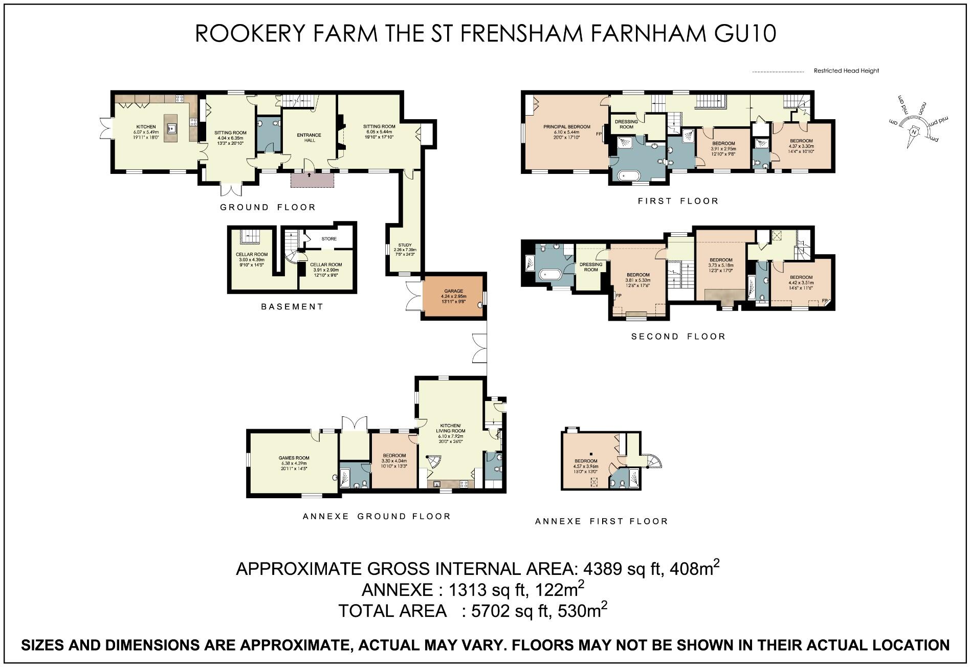 The Street, Farnham, Surrey, GU10 floorplan