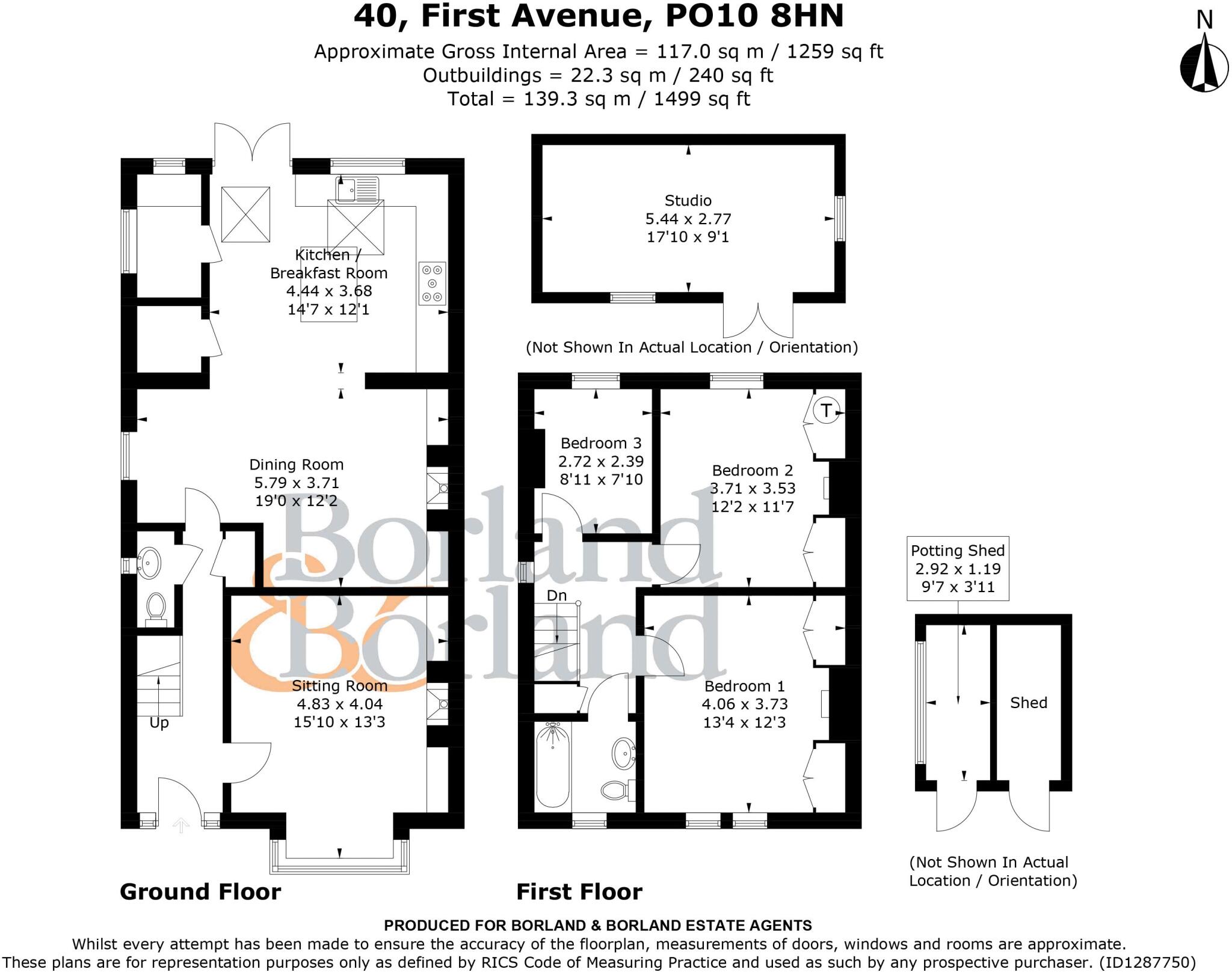 First Avenue, Southbourne floorplan
