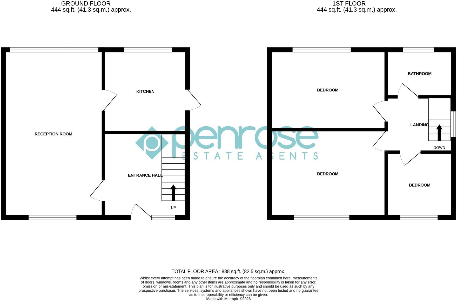 Southdrift Way, Luton, Bedfordshire, LU1 5PY floorplan