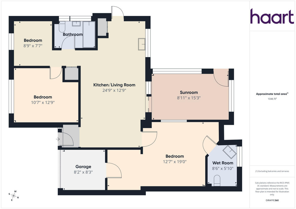 Martin Close, Soham floorplan