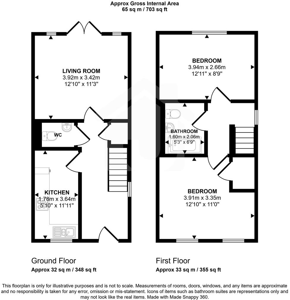 Station Road, Bagworth, Coalville floorplan