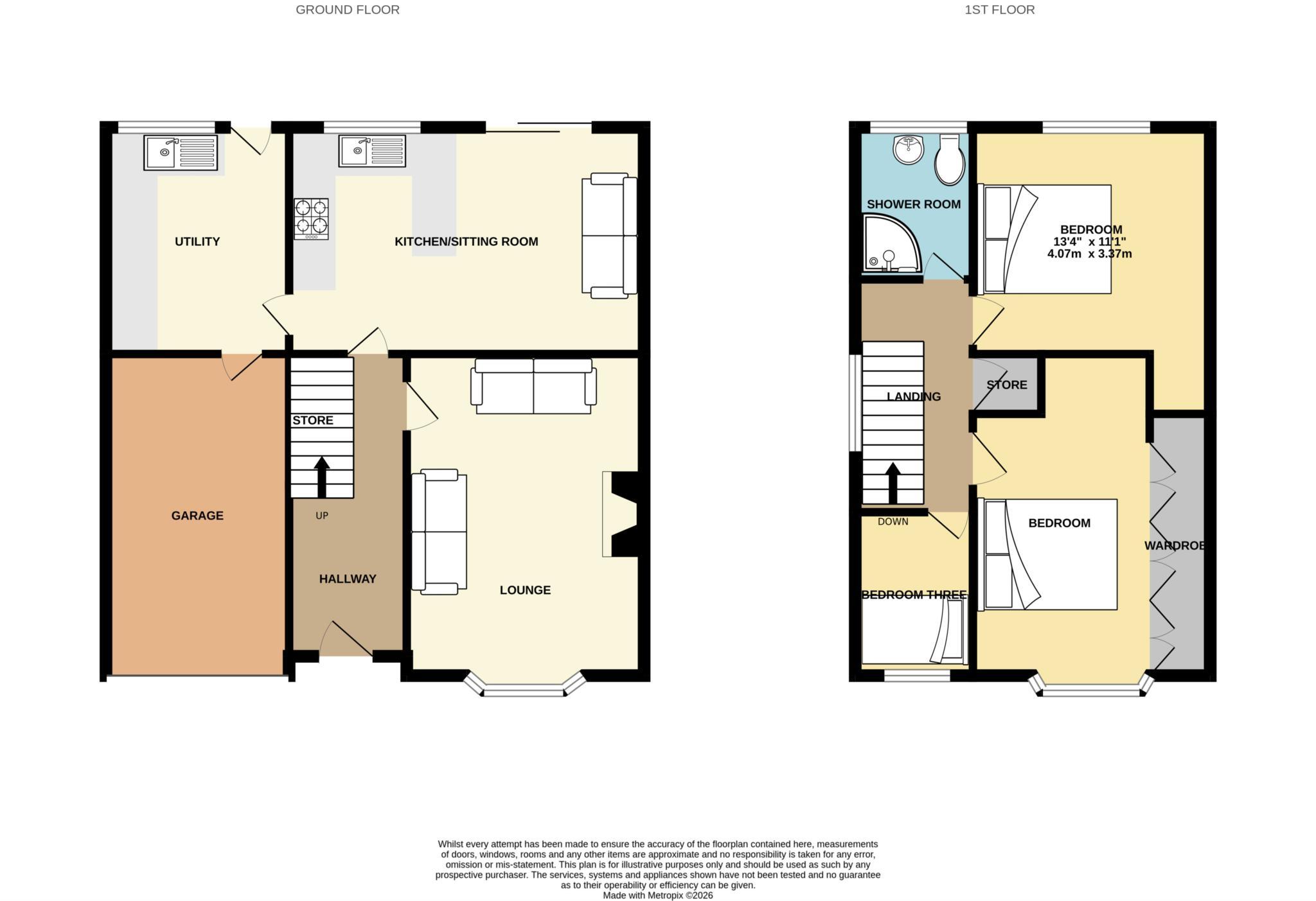 Gorsefield Avenue, Eastham floorplan
