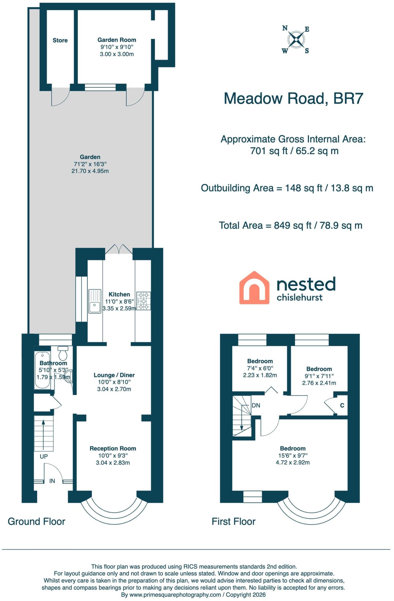 Meadow Close, Chislehurst, BR7 floorplan
