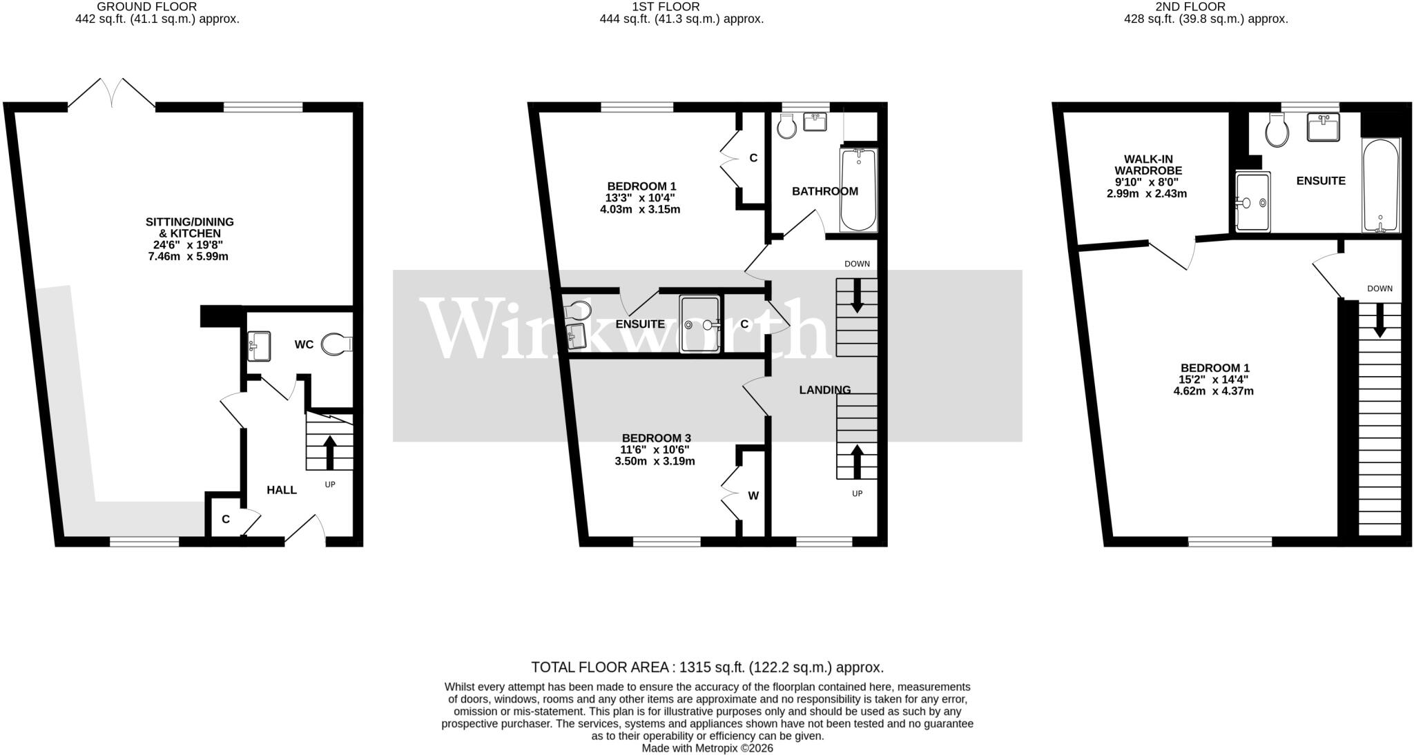 The Ridings, Poringland, Norwich, Norfolk, NR14 floorplan