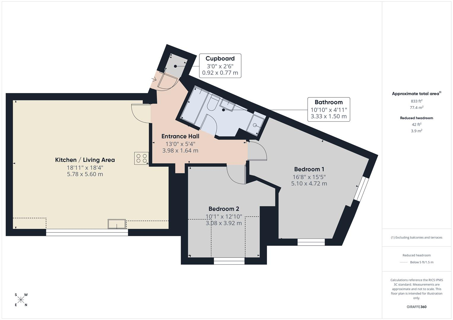 Temple Road, Buxton floorplan