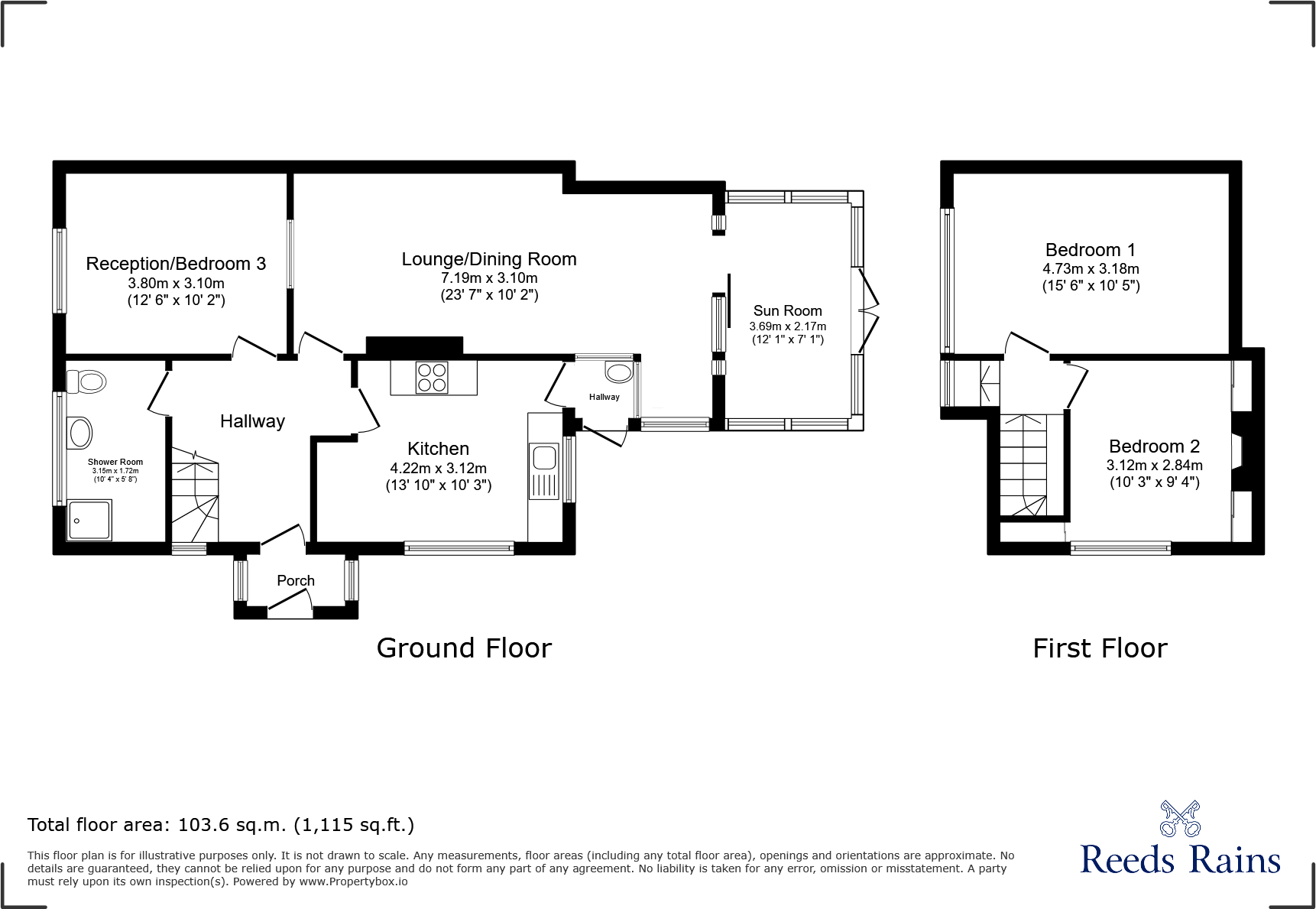 Bannister Close, Higher Walton, Preston, Lancashire, PR5 floorplan