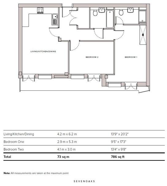 Chandlers Place, High Street, Sevenoaks, Kent, TN13 floorplan