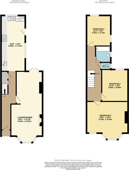 Frant Road, Thornton Heath, CR7 floorplan