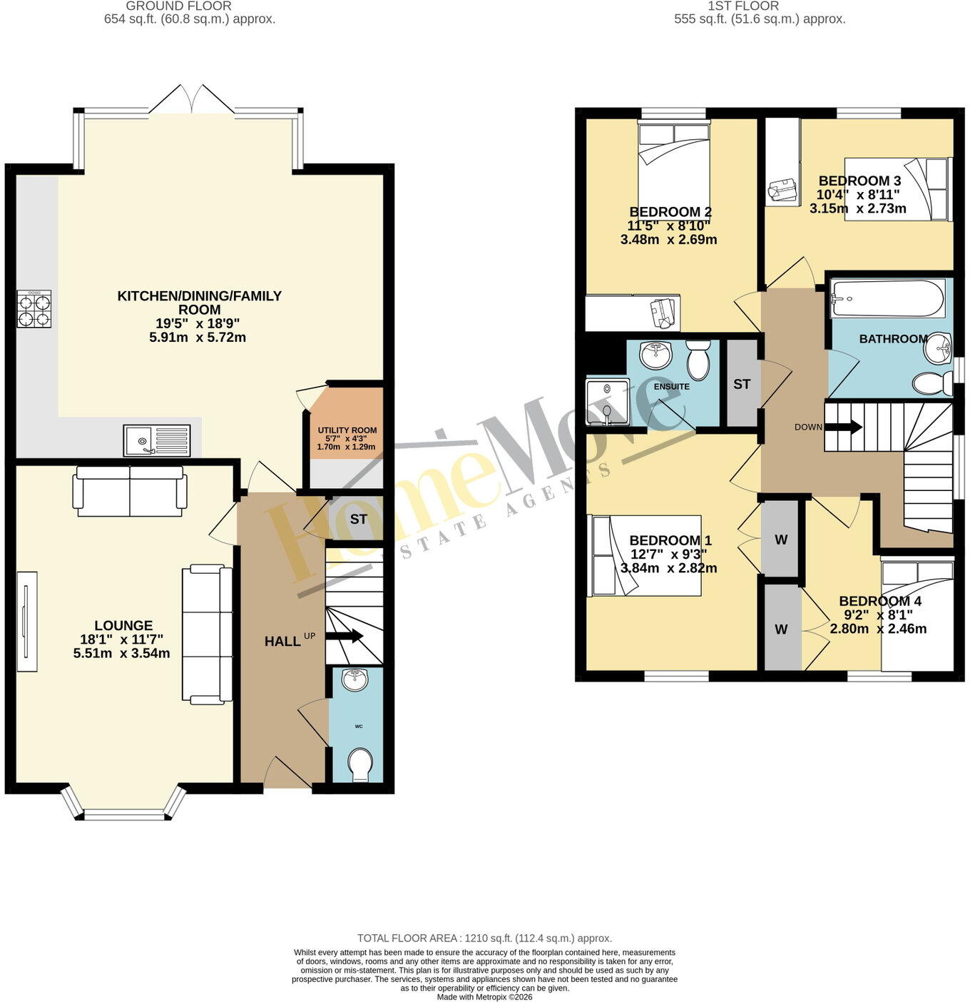 Woodward Drive, Market Harborough, LE16 7GE floorplan
