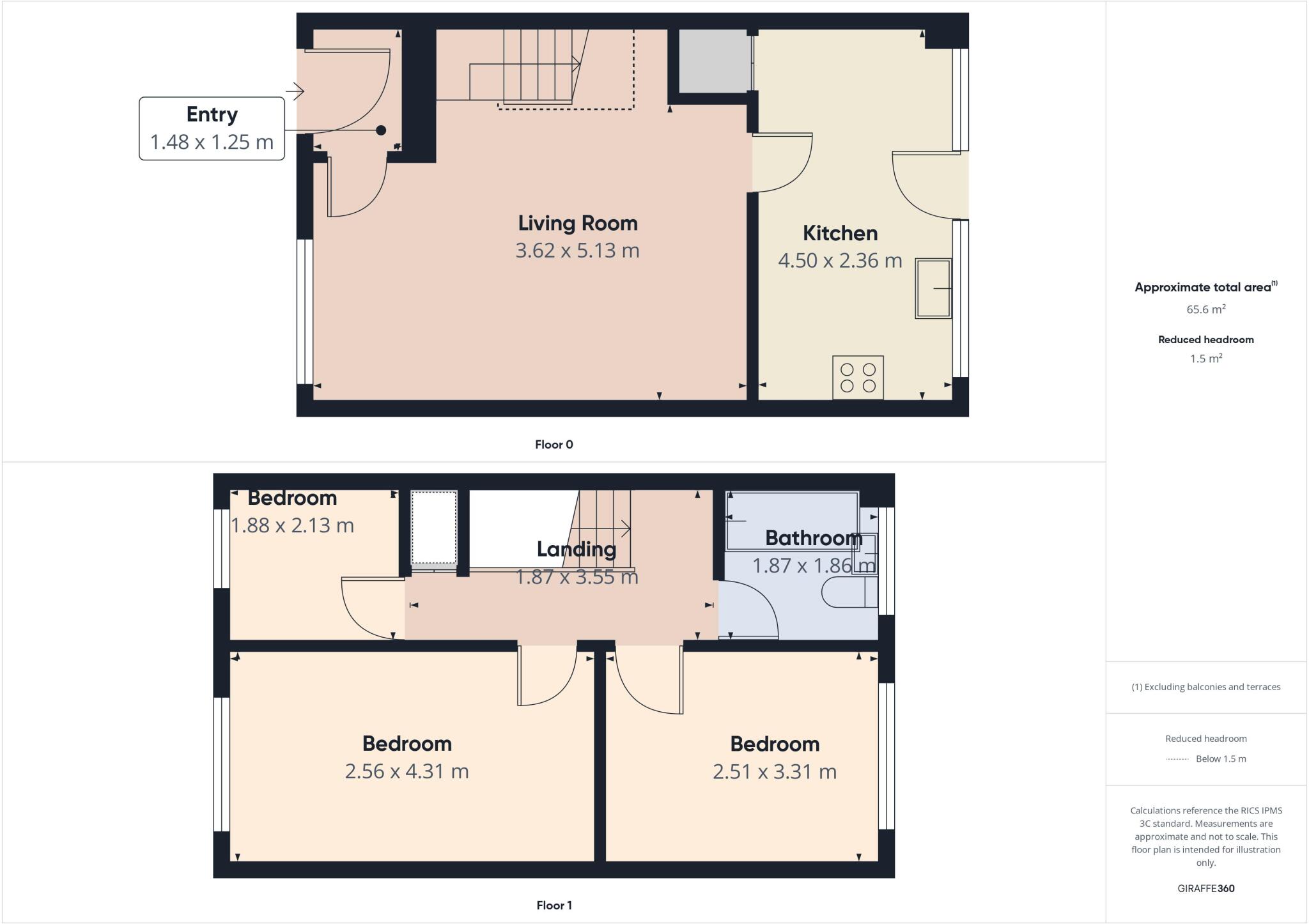Horsefield, Horsefield Avenue, Whitworth, Rochdale, Greater Manchester, OL12 floorplan