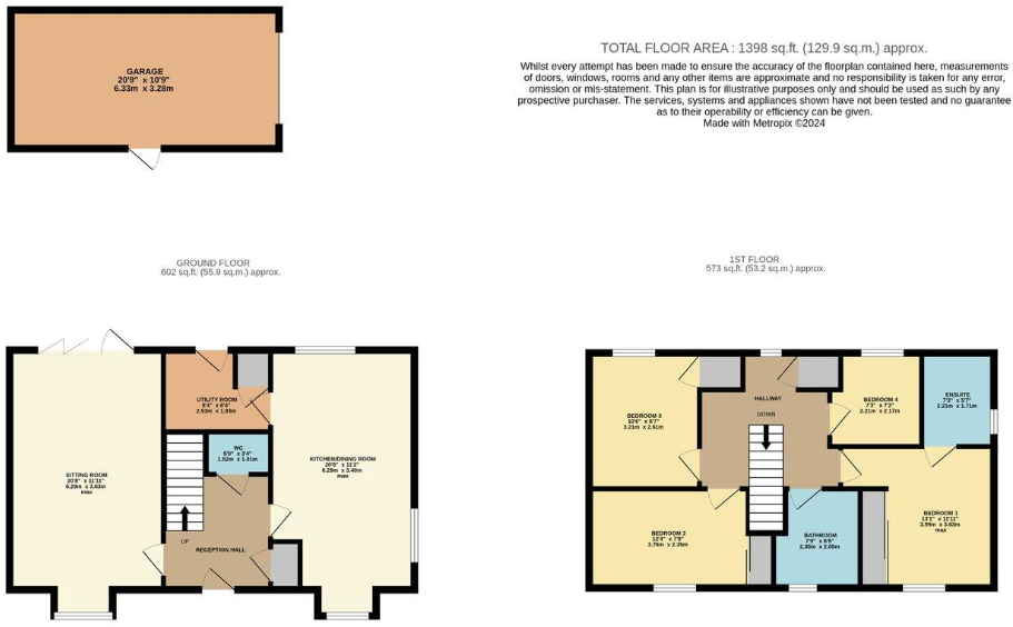 Longfield Drive, Wedmore floorplan