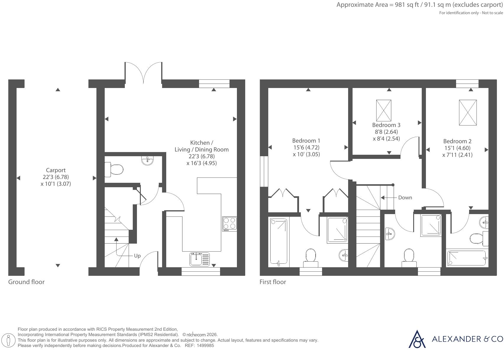 Longwall, Brackley, Northamptonshire floorplan