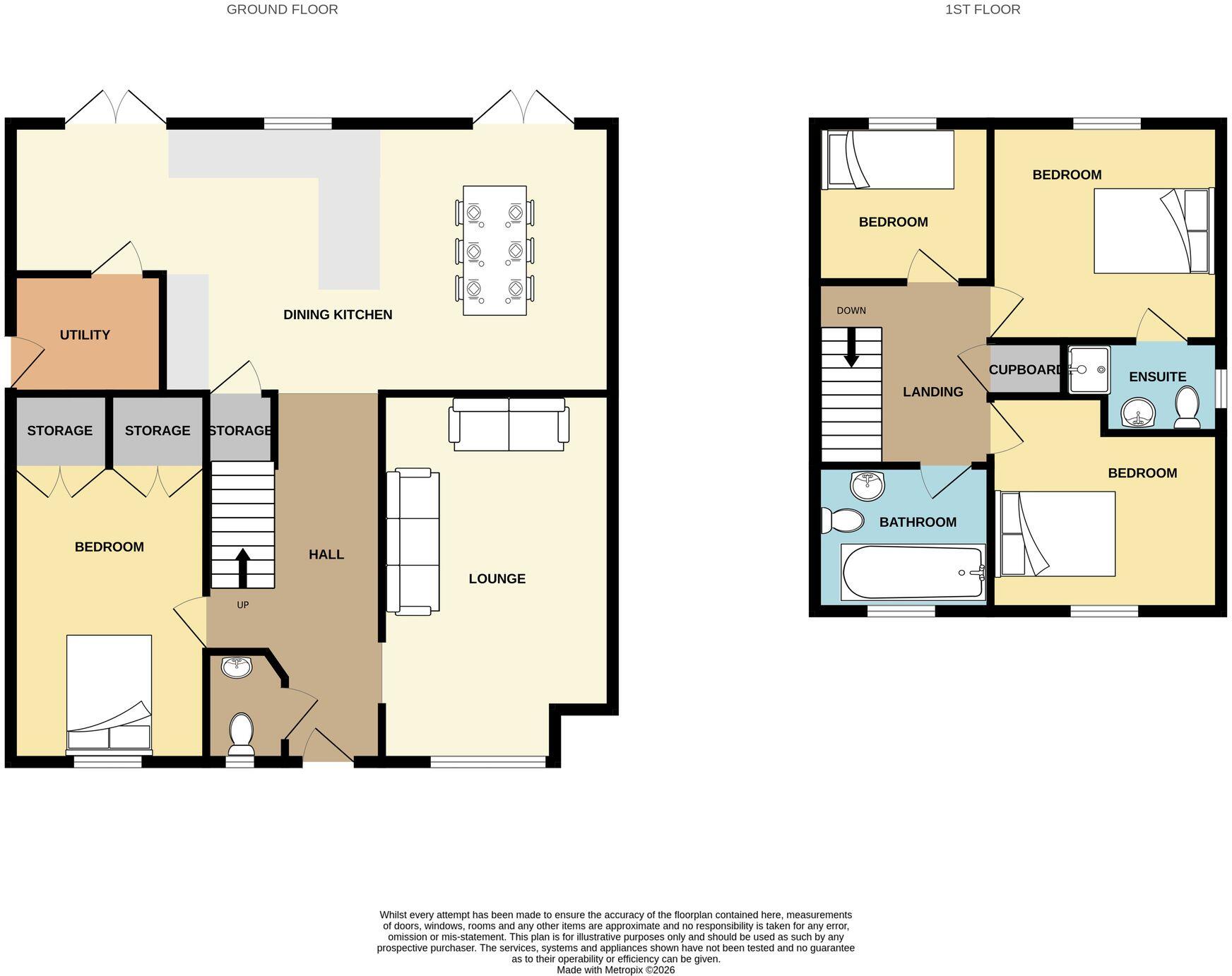 Watermans Walk, Carlisle, CA1 floorplan