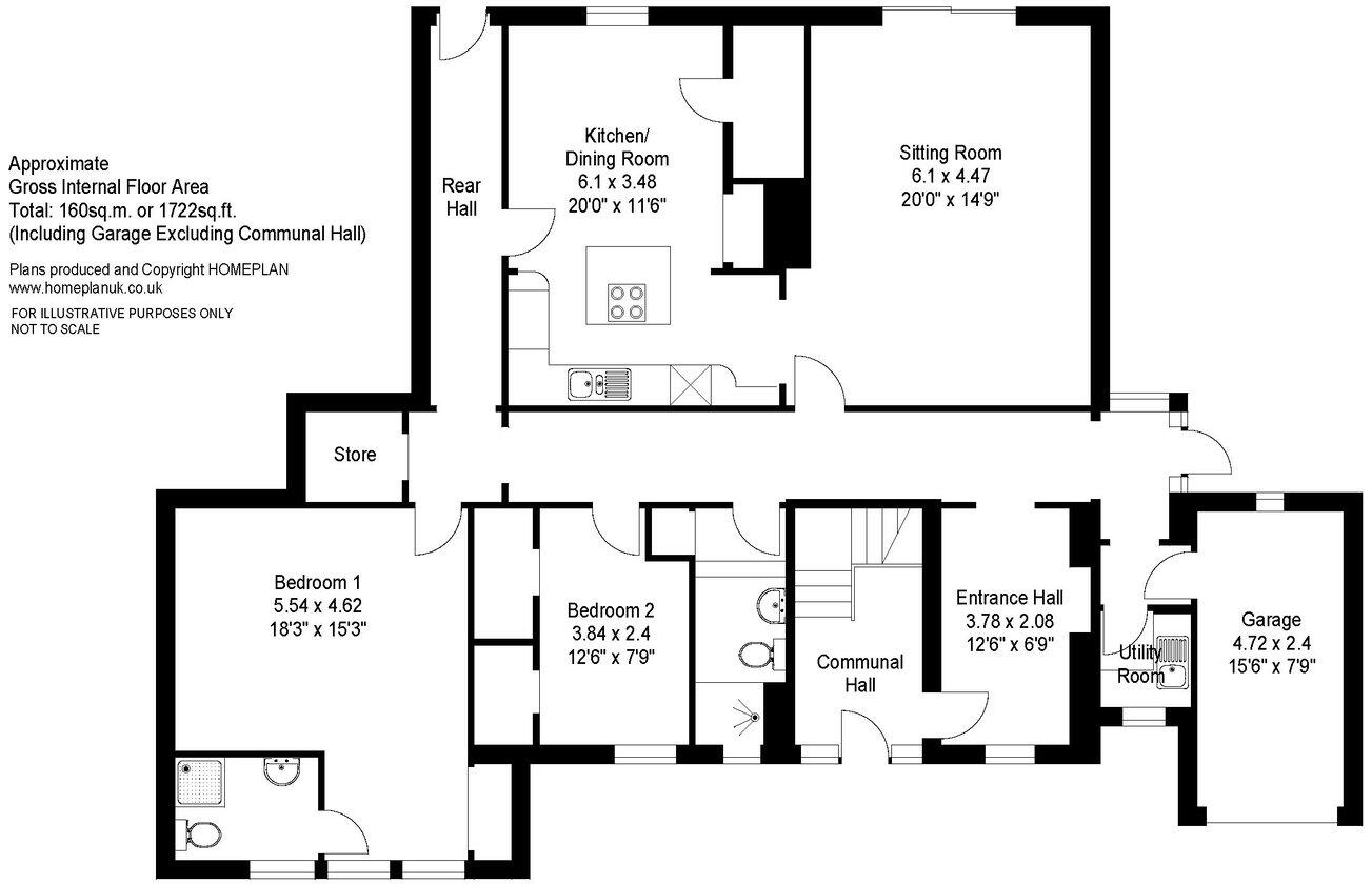 Manchester Road, Sway, Lymington, SO41 floorplan