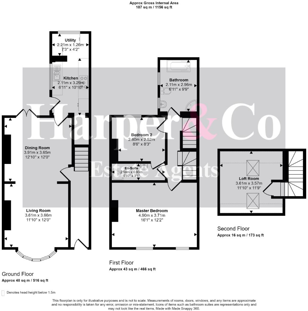 Oakwell Road, Norton, (Near The Duck Pond) TS20 1HL floorplan