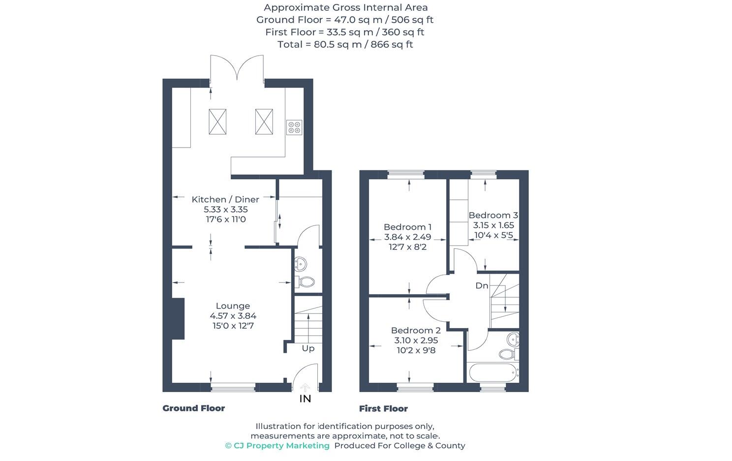 Broadwaters Avenue, Thame, OX9 floorplan