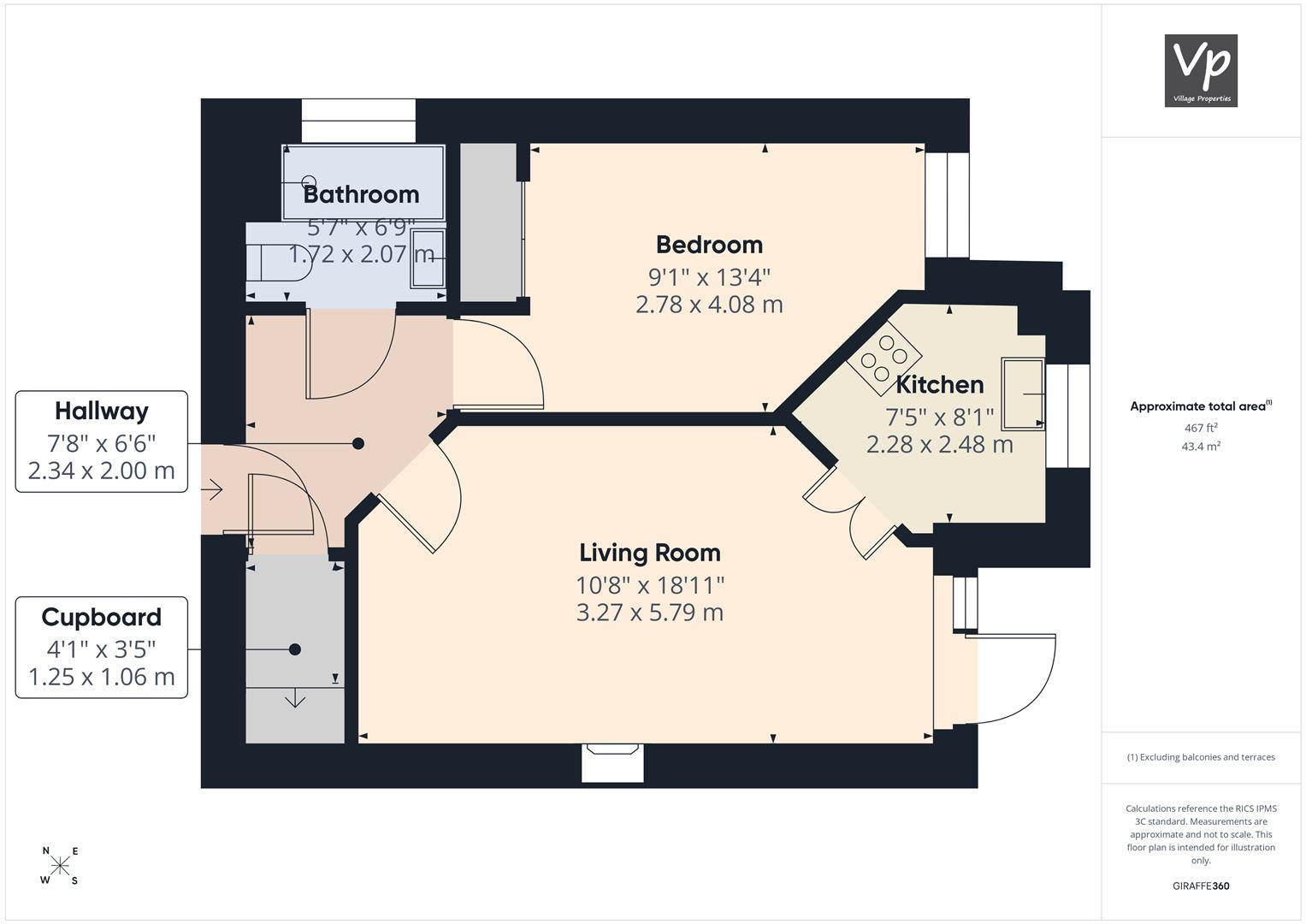 Sheppard Court, Tilehurst, Reading floorplan